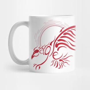 Flying Eagle - Red Mug